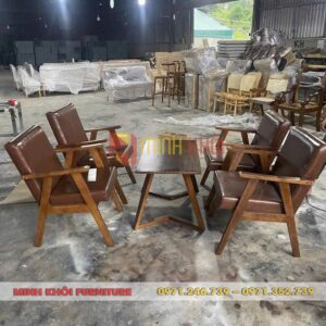 Bộ sofa cà phê MK-0069 – Thiết kế hiện đại, bền đẹp cho mọi không gian quán