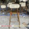 Ghế bar gỗ ASH lưng mây CH303 8 ghe bar go ash lung may ch303 01