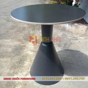 Bàn cafe chân sắt mặt đá MK-0084 – Mẫu bàn đẹp, bền, giá tốt