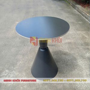Bàn cafe chân sắt mặt đá MK-0084 – Mẫu bàn đẹp, bền, giá tốt