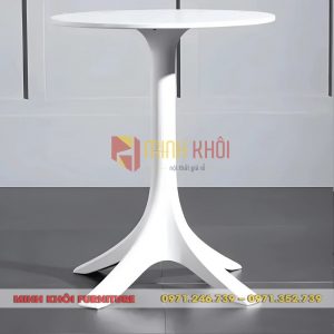 Bàn cafe nhựa đúc MK-0081 thiết kế hiện đại, bền đẹp