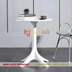 Bàn cafe nhựa đúc MK-0081 thiết kế hiện đại, bền đẹp
