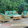 Bộ sofa KBH gỗ ASH phong cách Vintage 10 Bộ sofa KBH gỗ ASH – Sofa gỗ đẹp cho phòng khách, quán cafe