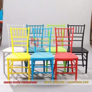 Ghế nhựa đúc sự kiện Tiffany, ghế tiệc cưới, hội nghị
