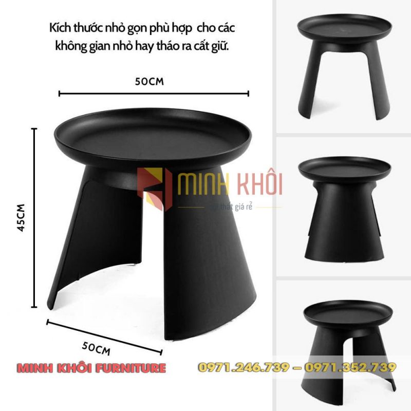 Bàn trà nhựa MK-0089 – Thiết kế hiện đại, bền đẹp, giá rẻ