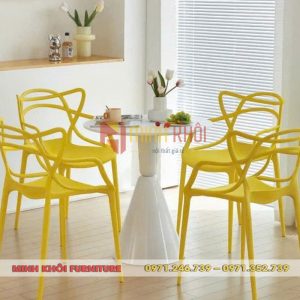 Bộ bàn ghế nhựa cafe MK-0091 – Sang trọng, giá tốt
