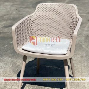 Ghế cafe nhựa đúc cao cấp MK-0088 đẹp, bền, giá tốt