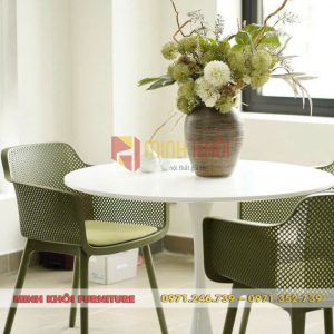 Ghế cafe nhựa đúc cao cấp MK-0088 đẹp, bền, giá tốt