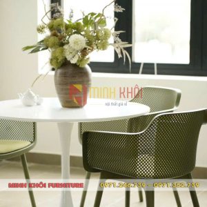 Ghế cafe nhựa đúc cao cấp MK-0088 đẹp, bền, giá tốt