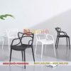 Ghế nhựa cafe ngoài trời MK-0087 đẹp, bền, độc đáo