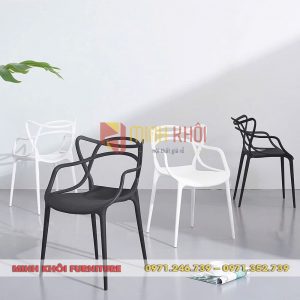 Ghế nhựa cafe ngoài trời MK-0087 đẹp, bền, độc đáo