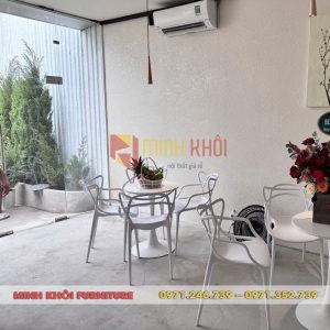 Ghế nhựa cafe ngoài trời MK-0087 đẹp, bền, độc đáo