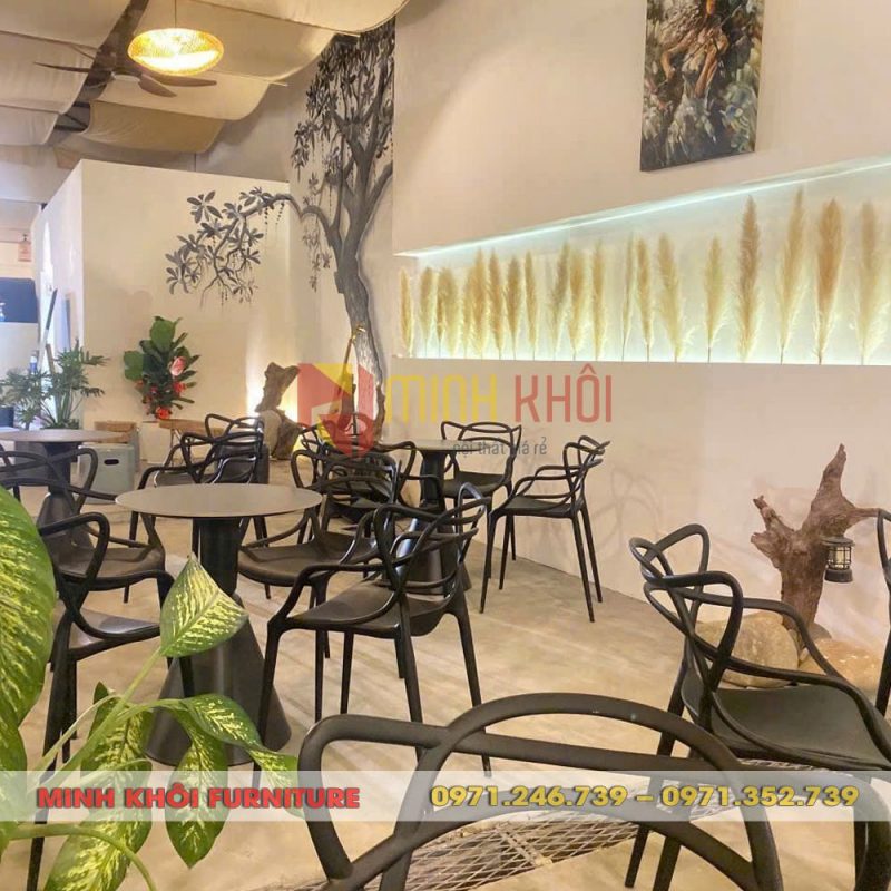 Ghế nhựa cafe ngoài trời MK-0087 đẹp, bền, độc đáo