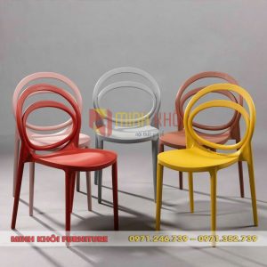 Ghế Nhựa Đúc Circus - Ghế cafe đẹp, độc đáo, giá rẻ
