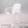 Ghế Nhựa Có Tay MK-0095 - Ghế Cafe, Ghế Ăn Cao Cấp Giá Rẻ