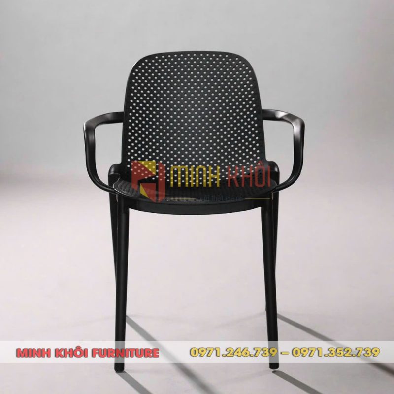 Ghế Nhựa Có Tay MK-0095 - Ghế Cafe, Ghế Ăn Cao Cấp Giá Rẻ