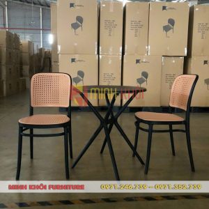 Ghế Nhựa Đúc Giả Mây MK-0098 | Đẹp, Bền, Giá Rẻ