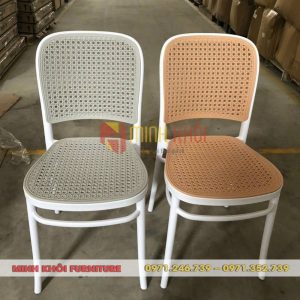 Ghế Nhựa Đúc Giả Mây MK-0098 | Đẹp, Bền, Giá Rẻ
