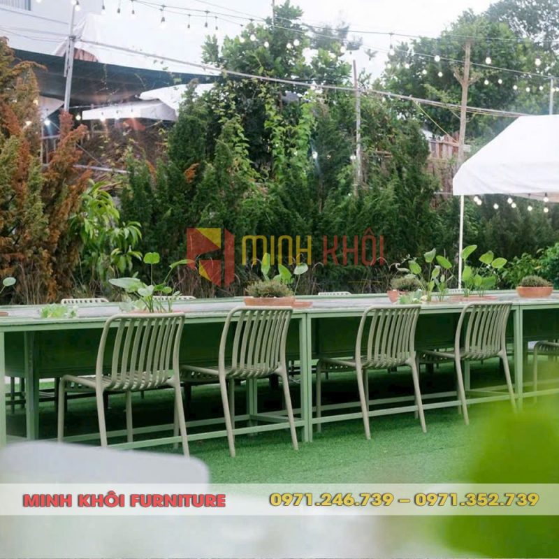 Ghế nhựa đúc ngoài trời MK-0093 19 Ghế Nhựa Đúc Ngoài Trời MK-0093 - Ghế Cafe Sân Vườn Đẹp