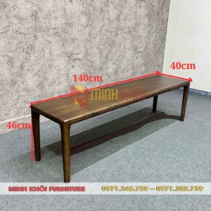 Bộ bàn ghế ăn Neva không tay gỗ ash đẹp, bền chắc, dễ decor