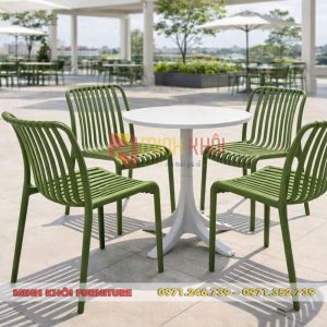 Bộ bàn ghế nhựa đúc sân vườn MK-0101 15 Bộ bàn ghế nhựa đúc sân vườn MK-0101 - Đẹp, bền, hiện đại