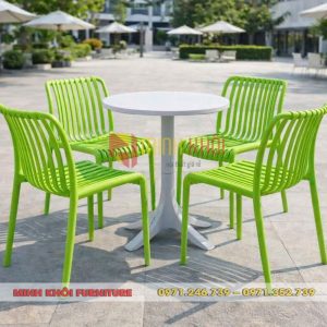 Bộ bàn ghế nhựa đúc sân vườn MK-0101 14 Bộ bàn ghế nhựa đúc sân vườn MK-0101 - Đẹp, bền, hiện đại