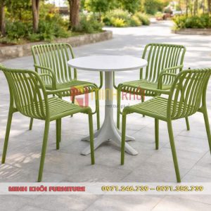 Bộ bàn ghế nhựa đúc sân vườn MK-0101 13 Bộ bàn ghế nhựa đúc sân vườn MK-0101 - Đẹp, bền, hiện đại