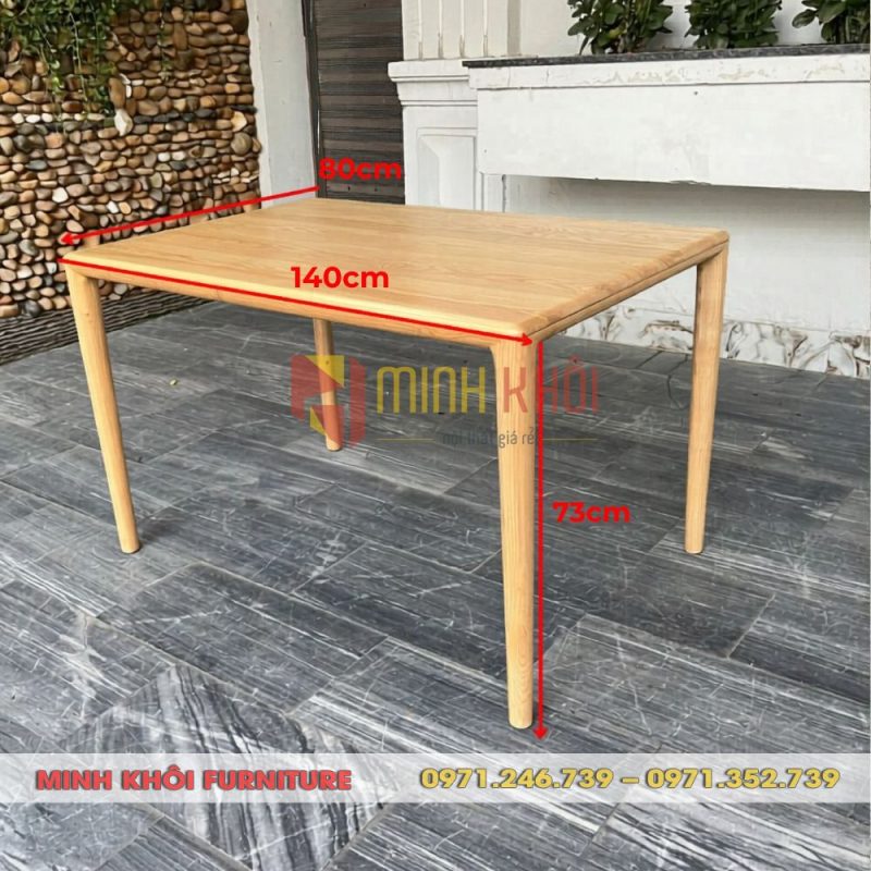 Bộ bàn ghế gỗ quán ăn Secco MK-0105 10 Bộ bàn ghế gỗ quán ăn Secco MK-0105 | Thiết kế đẹp, bền, dễ phối không gian